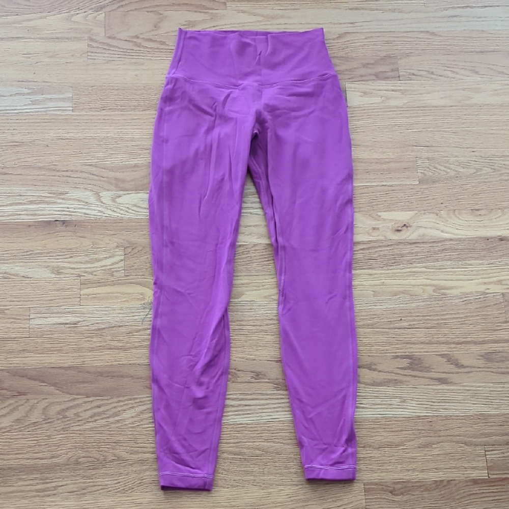 Lululemon Align Leggings Vivid Pulm Full Length 28"